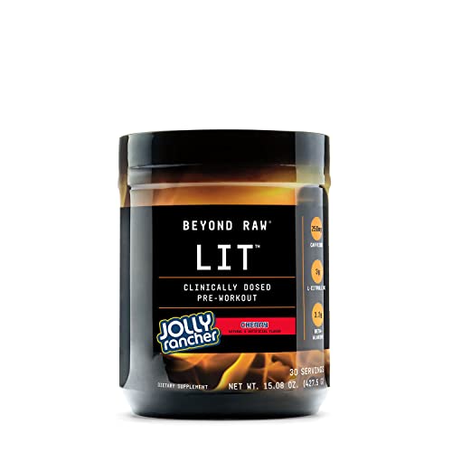 BEYOND RAW LIT | Clinically Dosed Pre-Workout Powder | Contains Caffeine BEYOND RAW buy supplements canada