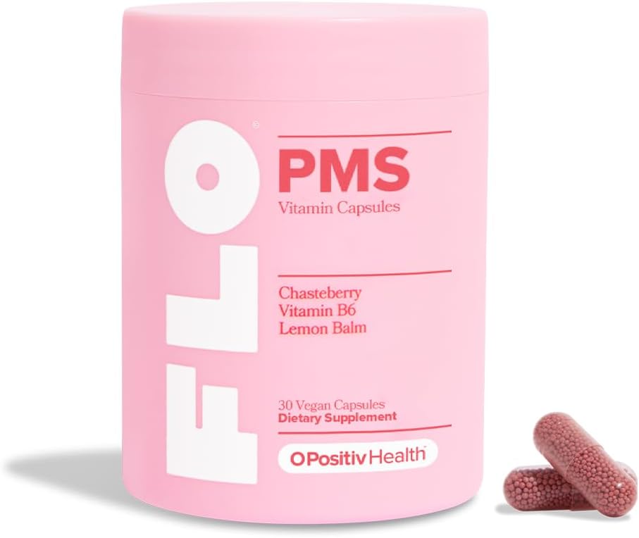 FLO PMS Gummies for Women, 30 Servings (Pack of 1) - Proactive PMS Relief O Positiv Store buy supplements canada