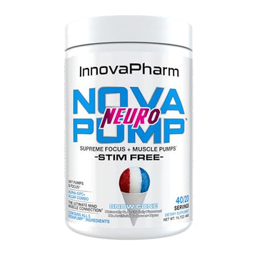 InnovaPharm NOVAPUMP Neuro (Snow Cone) Powder - 15.7 Ounces InnovaPharm buy supplements canada