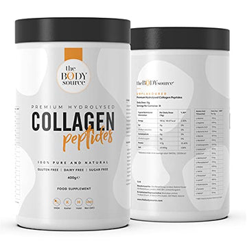 The Body Source Premium Hydrolysed Collagen Powder – 400g Unflavoured Bovine Collagen The Body Source buy supplements canada
