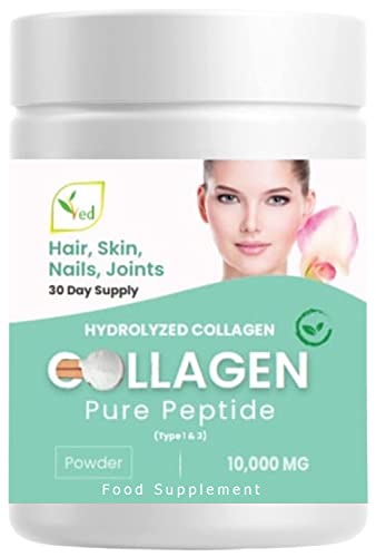Collagen Peptides Powder Supplement, Support Joint, Bone, Skin, Muscles, Hair, Nail Growth Ved buy supplements canada