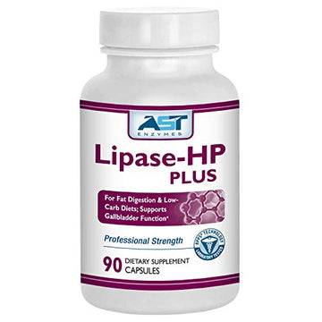 AST Enzymes Lipase-HP Plus – 90 Vegetarian Capsules - Fat Digestion Support – Keto Diet AST Enzymes buy supplements canada