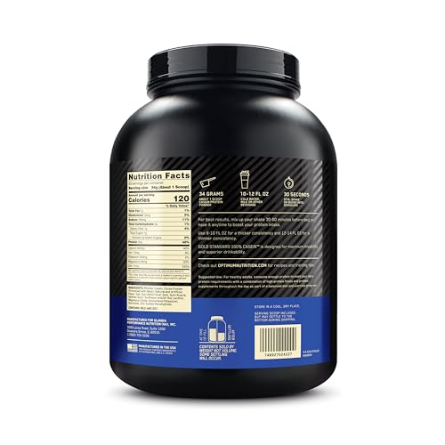 Optimum Nutrition Gold Standard 100% Casein Slow Digesting Protein Powder with Zinc Optimum Nutrition buy supplements canada