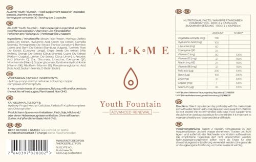 ALLKME Vegan Collagen Booster, Winner of Switzerland Prestige Award ALLKME buy supplements canada