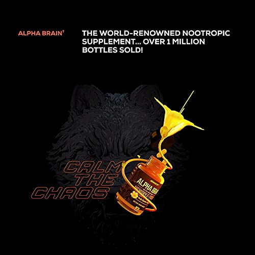 ONNIT Alpha Brain (60ct) - Over 1 Million Bottles Sold - Premium Nootropic Brain Supple ONNIT buy supplements canada