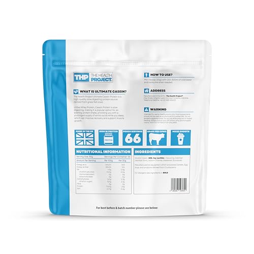 The Health Project Ultimate Casein Protein - Health-Conscious Slow Digesting Supplement The Health Project buy supplements canada