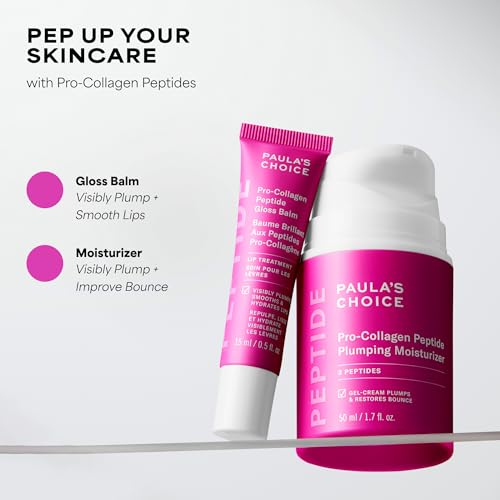 Paula's Choice Pro-Collagen Peptide Plumping Face Moisturizer, Daily Gel Face Cream for Deep Lightweight Hydration, Wrinkles & Loss of Firmness, Fragrance-Free, 1.7 Fl Oz Paula's Choice buy supplements canada
