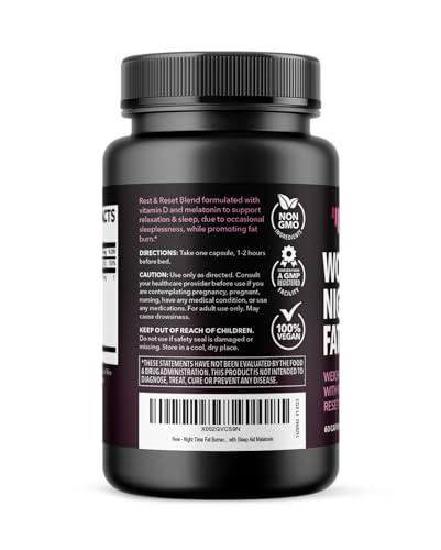 Night Time Fat Burner for Women | Weight Loss and Sleep Support Blend With Vitamin D HAVASU NUTRITION buy supplements canada