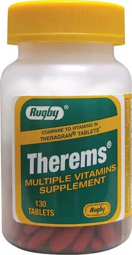 Therems Multiple Vitamin 130 Tabs RUGBY LABORATORIES buy supplements canada