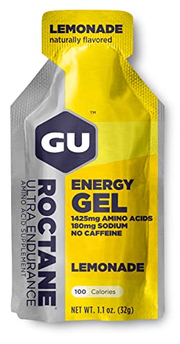 GU Energy Roctane Ultra Endurance Energy Gel, 24-Count, Lemonade GU Energy buy supplements canada