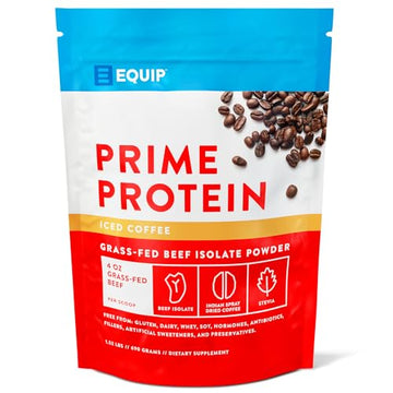 Equip Foods Prime Protein - Grass Fed Beef Protein Powder Isolate - Paleo and Keto Equip buy supplements canada