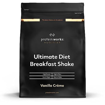 Protein Works - Ultimate Diet Breakfast Shake | Low Calorie Breakfast Shake | Low Sugar High Protein Breakfast Protein Works buy supplements canada