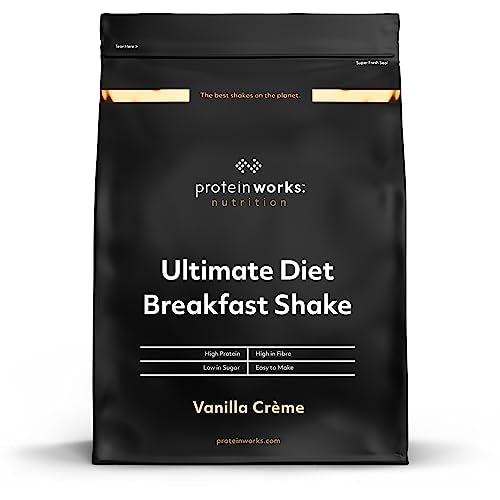 Protein Works - Ultimate Diet Breakfast Shake | Low Calorie Breakfast Shake | Low Sugar High Protein Breakfast Protein Works buy supplements canada