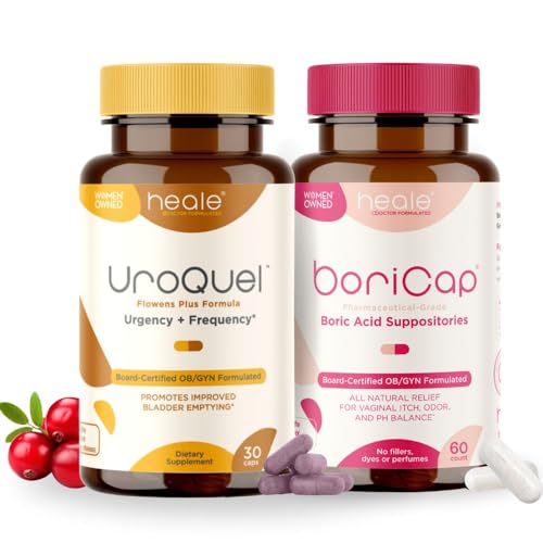 BoriCap 30 and UroQuel 30 Bundle for Vaginal pH and Overactive Bladder BoriCap buy supplements canada