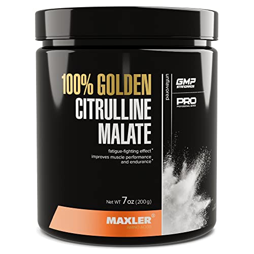 Maxler 100% Golden Citrulline Malate Powder - Vegan L-Citrulline DL-Malate 2:1 Amino Acid Maxler buy supplements canada