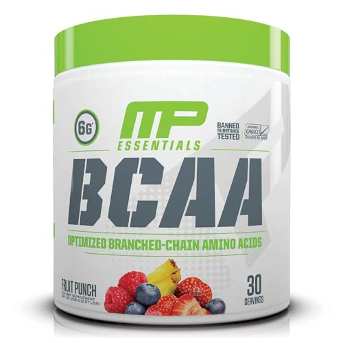 MusclePharm Essentials BCAA, Fruit Punch - 30 Servings Muscle Pharm buy supplements canada