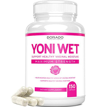 Vaginal Moisturizer & Vaginal Dryness Supplement (150 Capsules) Support Vaginal Wetness & Health DORADO NUTRITION buy supplements canada