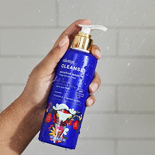 Always Cleanse Feminine Intimate Wash For Women, Ph Balanced For Sensitive Skin, Fragrance-Free Always buy supplements canada
