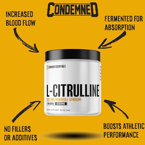 CONDEMNED Labz L-Citrulline Powder - 100% Pure Fermented L-Citrulline - Nitric Oxide CONDEMNED buy supplements canada