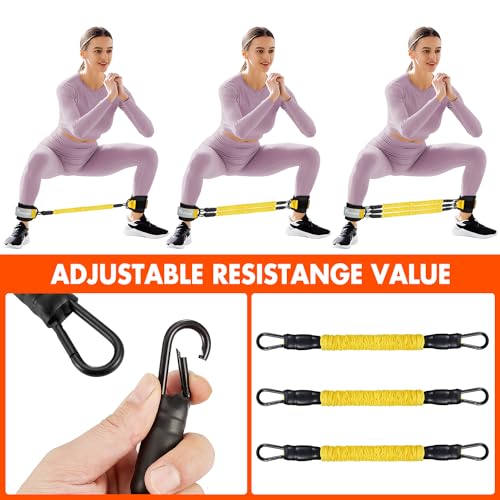 Ankle Resistance Bands with Cuffs, Ankle Bands for Working Out, Glutes Workout Equipment WOQQW buy supplements canada