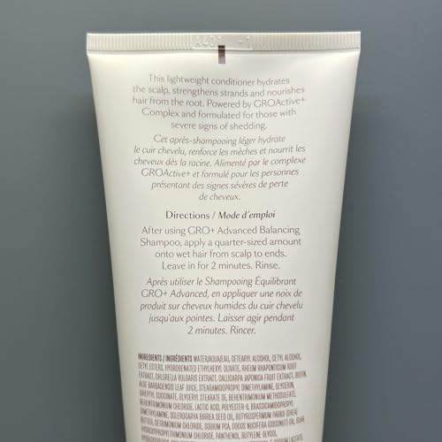 VEGAMOUR GRO+ Advanced Balancing Conditioner | Hydrates the Scalp, Nourishes and Softens Hair | For Severe Signs of Thinning | Color Safe, Vegan, Cruelty-Free, Formulated Without Silicones (8 Fl Oz) VEGAMOUR buy supplements canada