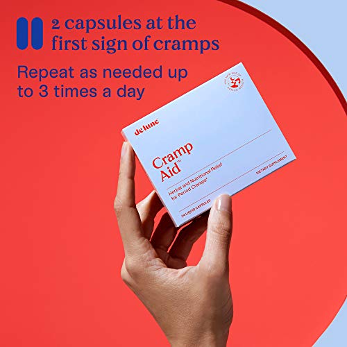 De Lune Cramp Aid, Herbal and Natural Relief for Period Cramps with Fenugreek Seed De Lune buy supplements canada