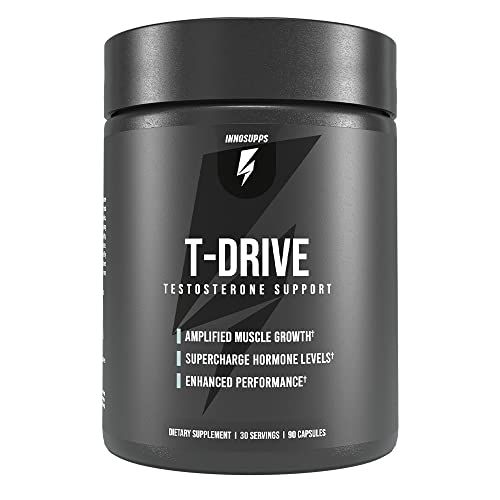 InnoSupps : T-Drive | Testosterone Booster | Amplify Muscle Growth | KSM-66 Ashwagand InnoSupps buy supplements canada