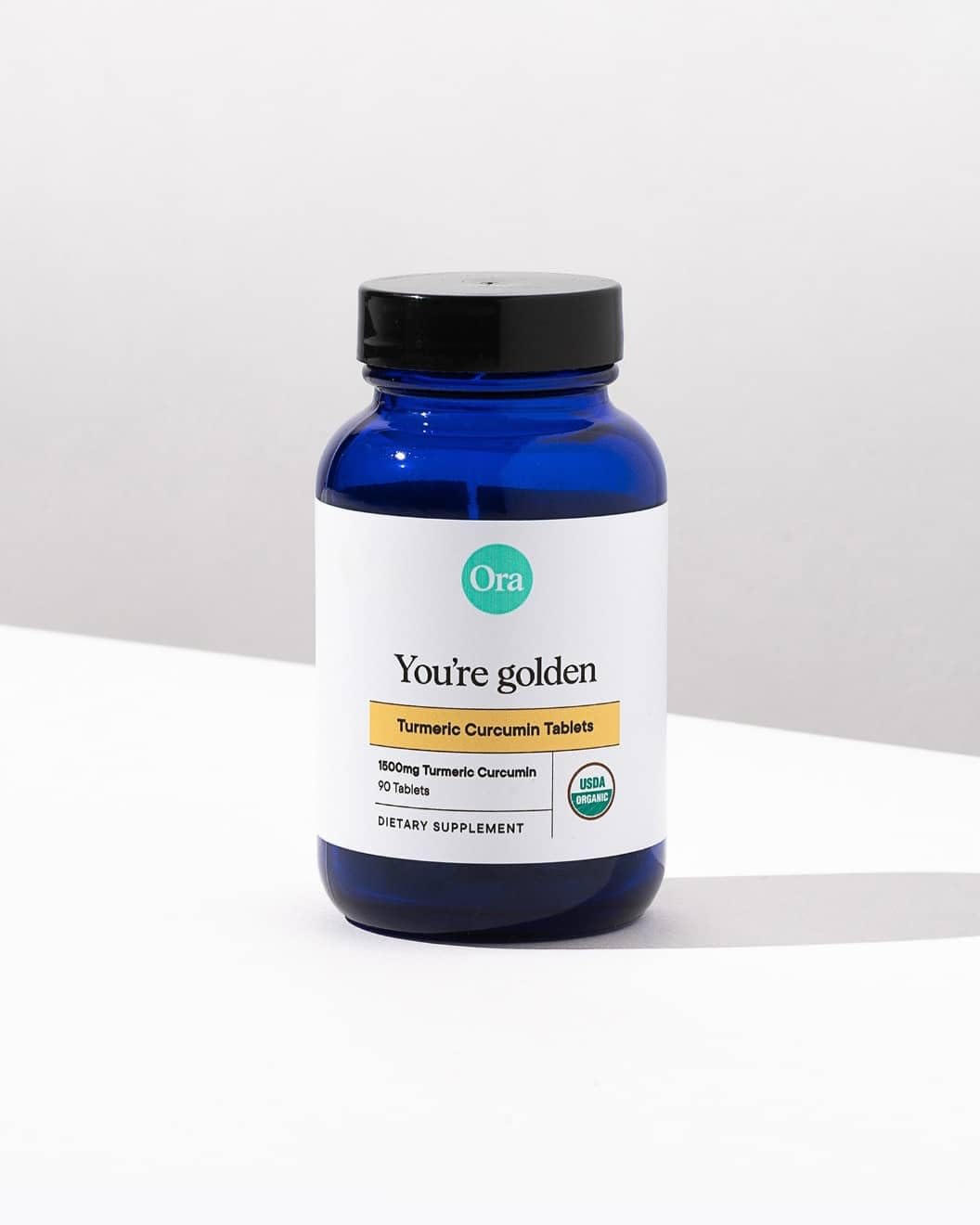 Ora Organic Turmeric Curcumin with Piperine - Pure Extracts for Joint Stress and Cardiovascular Health, Support Healthy Cognitive Function, No Filler Ingredients - 90 Vegan Tablets, 1 Month Supply Ora Organic buy supplements canada