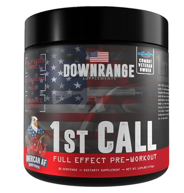 DownRange Supplements 1st Call Pre Workout Powder, Preworkout for Men and Women DownRange Supplements buy supplements canada