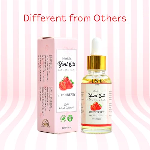 MERICH Natural Yoni Oil | Feminine Yoni Detox Oil | Naturally Scented Vaginal Oil | Restores pH Balance ANGELYCIA buy supplements canada
