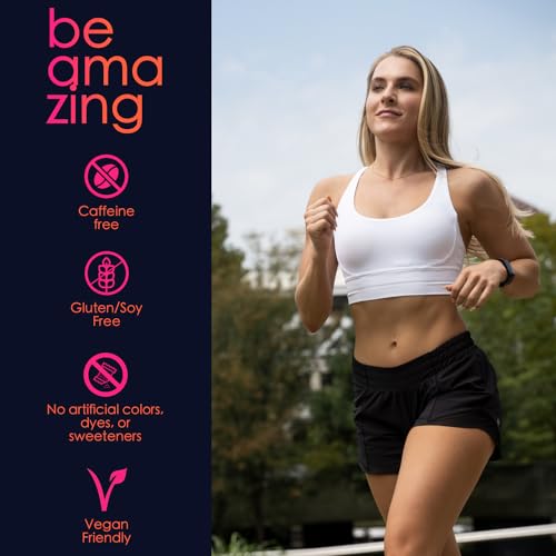 BEAM Be Amazing Vegan Pre-Workout Powder | Energy Booster Powdered Drink with All BEAM buy supplements canada