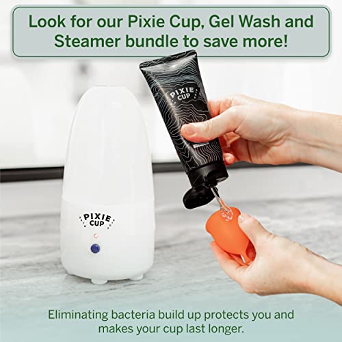Pixie Menstrual Cup & Disc Steamer Sterilizer - Ranked 1 for The Best Steamer - Kills 99.9% of Germs Pixie Cup buy supplements canada