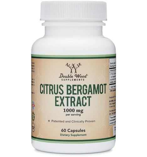 Citrus Bergamot Supplement - Only Patented, Clinically Proven Bergamot Extract - 1,000mg Double Wood Supplements buy supplements canada
