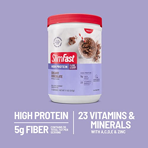 SlimFast High Protein Meal Replacement Shake Powder, 12 Servings (Pack of 2) , Advanced SlimFast buy supplements canada