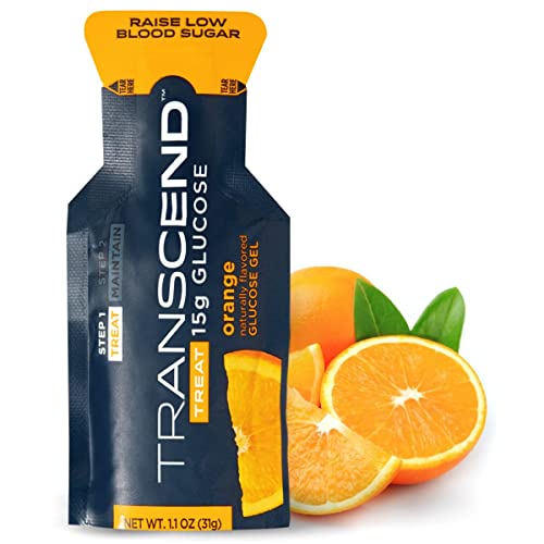 Transcend Glucose Gel Packs - Orange, 60 Pack (1.1oz Each) - FSA/HSA Transcend buy supplements canada