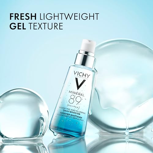 VICHY Mineral 89 Booster, Pure Hyaluronic Acid Serum for Face with Polyglutamic Acid for Skin Barrier Repair, Plumps & Hydrates VICHY buy supplements canada