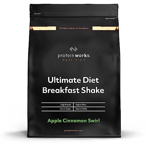 Protein Works - Ultimate Diet Breakfast Shake | Low Calorie Breakfast Shake | Low Sugar High Protein Breakfast Protein Works buy supplements canada