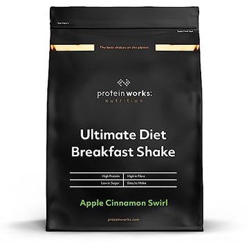 Protein Works - Ultimate Diet Breakfast Shake | Low Calorie Breakfast Shake | Low Sugar High Protein Breakfast Protein Works buy supplements canada