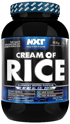 NXT Nutrition Cream of Rice 2kg - 80 Servings (Blueberry Muffin) NXT Nutrition buy supplements canada