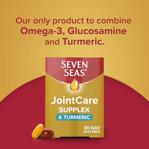 Seven Seas JointCare Supplex & Turmeric, With Glucosamine, Omega-3, Vitamins C and D Seven Seas buy supplements canada