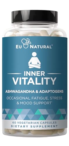 Eu Natural Vitality Cortisol Manager – Fight Fatigue, Feel Calm & Balanced – Healthy Cortisol Eu Natural buy supplements canada