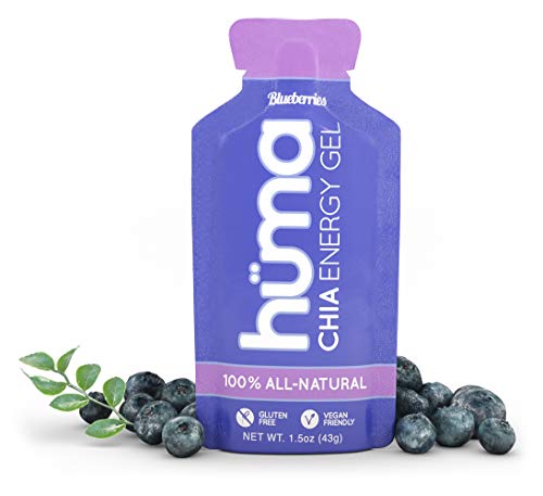 Huma Chia Energy Gel, Blueberries, 12 Gels - Premier Sports Nutrition HÜMA CHIA ENERGY GEL buy supplements canada