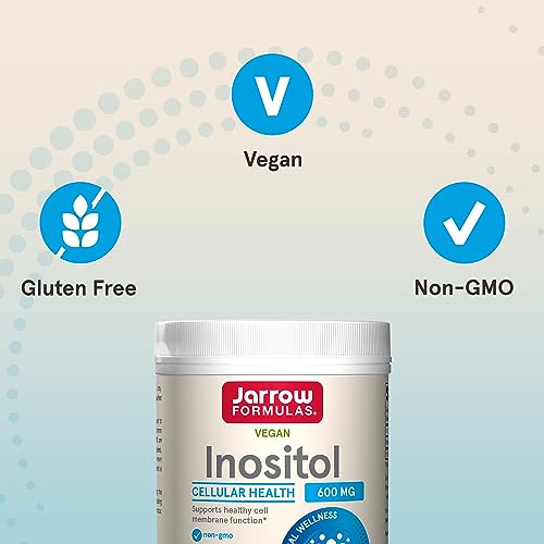 Jarrow Formulas Inositol 600 mg, Dietary Supplement for Cellular Health Support, 8 oz Jarrow Formulas buy supplements canada