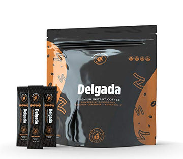 Total Life Changes Delgada Coffee Infused with Ganoderma Lucidum mushroom, 28 sachet Total Life Changes buy supplements canada