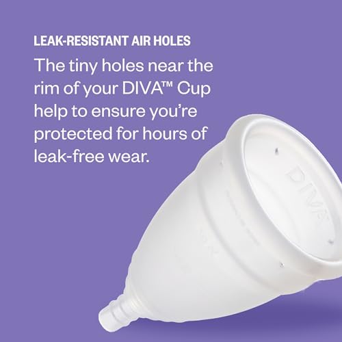 DivaCup - BPA-Free Reusable Menstrual Cup - Leak-Free Feminine Hygiene - Tampon and Pad DivaCup buy supplements canada