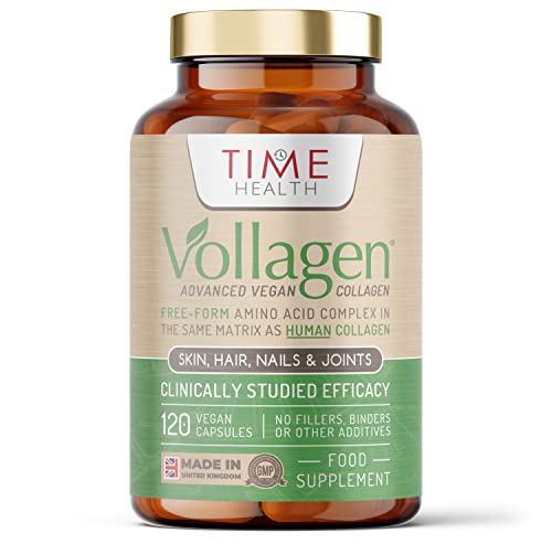 Vollagen® Advanced Vegan Collagen - 18 Amino Acid Complex in Ratio of Collagen Time Health buy supplements canada