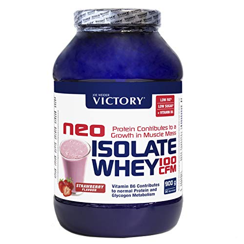 Joe Weider Victory Neo Iso Whey 100CFM 900gr Strawberry; 100% Whey Protein Isolate JOE WEIDER VICTORY buy supplements canada