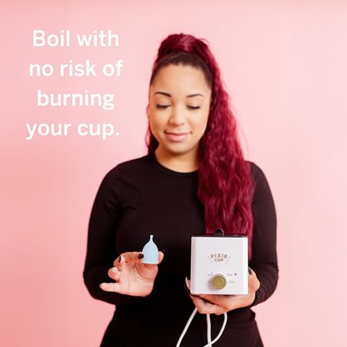 Pixie Menstrual Cup & Disc Boiler Sterilizer - Easily Submerge & Clean Your Period Cup in Boiling Water Pixie Cup buy supplements canada