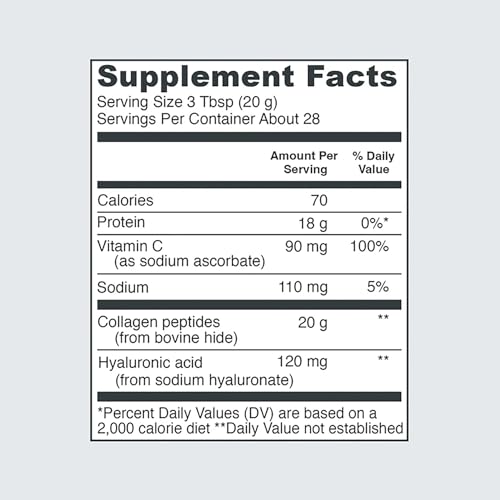 Vital Proteins Collagen Peptides with Hyaluronic Acid and Vitamin C, Shrink-Wrapped Vital Proteins buy supplements canada