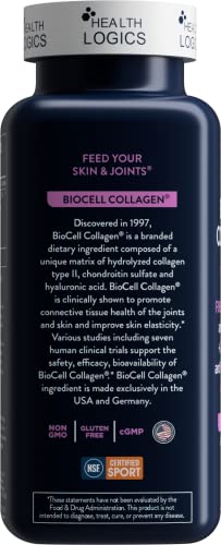 Health Logics BioCell Collagen Joint and Skin Care 120 Capsules HEALTH LOGICS buy supplements canada